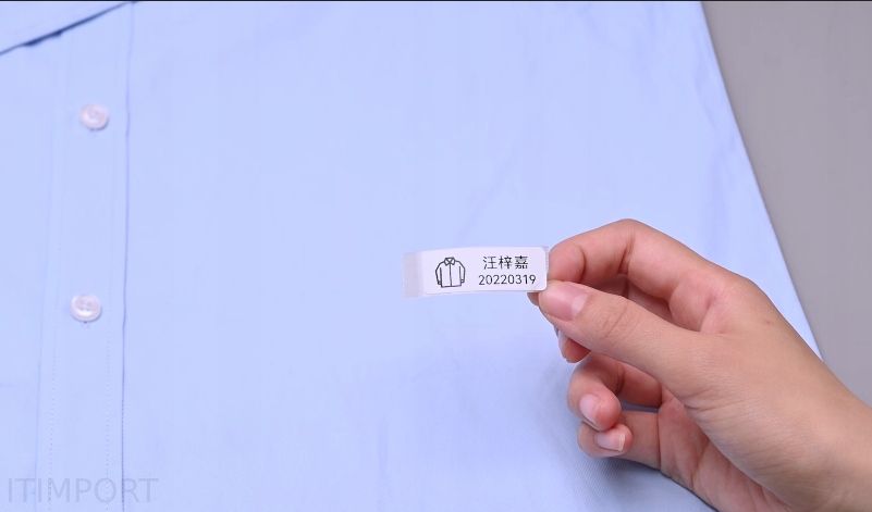 Niimbot naklejki etykiety do b18 n1 14*40mm 60x do ubrań i odzieży - obrazek 5