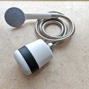 Prysznic campingowy z wbudowaną baterią turystyczny pompa akumulator usb - miniatura 4