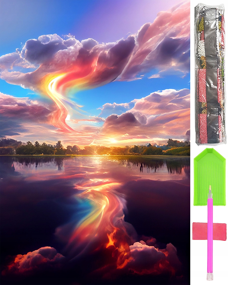 Haft diamentowy 5d zestaw obraz mozaika 40*60cm - zdjęcie 1