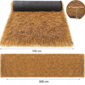 Strzecha SŁOMA SZTUCZNA DACH Dekoracyjna 300x100cm TIKI HUTS Hawajska BAR - miniatura 4