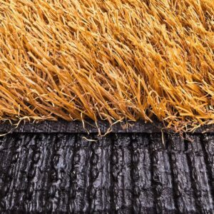 Mata do GNIAZD dla KUR GĘSI KRÓLIKÓW KACZEK SŁOMA STRZECHA 10szt 30x30cm - miniatura 5