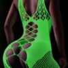 Bodystocking ŚWIECĄCE W CIEMNOŚCI Siateczka z DZIURKĄ Rozmiar UNIWERSALNY - miniatura 10