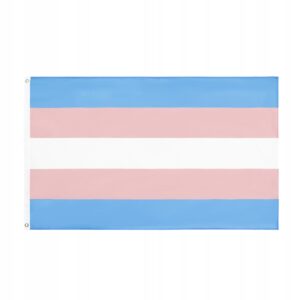 FLAGA TĘCZOWA LGBT DUŻA 90x150cm TRASPŁCIOWOŚĆ F3 - miniatura 3