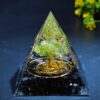 Piramida ORGONIT +LED Lampka PODSTAWA 5cm KRYSZTAŁ KAMIENIE AMULET 5cm HX14 - miniatura 3