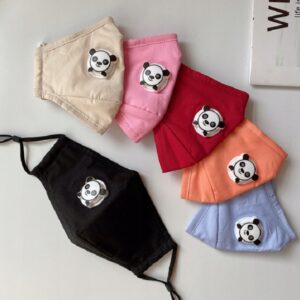 DLA DZIECI KOMPLET Maska PANDA + 3x FILTRY PM 2.5 - miniatura 2