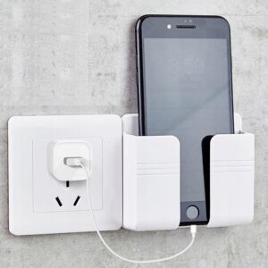 UCHWYT STOJAK ŚCIENNY NA TELEFON Kabel WIESZAKI RÓŻOWY - miniatura 7
