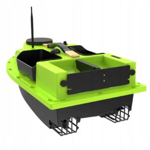 Łodź ZANĘTOWA WĘDKARSKA GPS 600m 2silniki 4komory LED AUTO POWRÓT PILOT 2kg - miniatura 3
