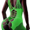 Bodystocking ŚWIECĄCE W CIEMNOŚCI Siateczka z DZIURKĄ Rozmiar UNIWERSALNY - miniatura 14
