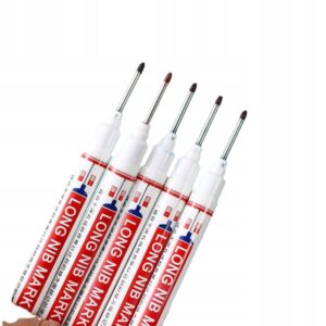 MARKER Budowlany DO GŁĘBOKICH OTWORÓW 6szt CZARNE - miniatura 3