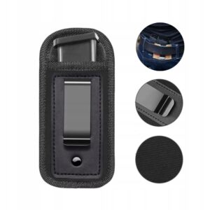 Ładownica PISTOLETOWA MAGAZYNEK 9mm do PASKA SPODNI Nylonowa Taktyczna x1 - miniatura 4