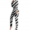 PIŻAMA DAMSKA Rozpinana z Klapką ZEBRA 201 r.M - miniatura 7