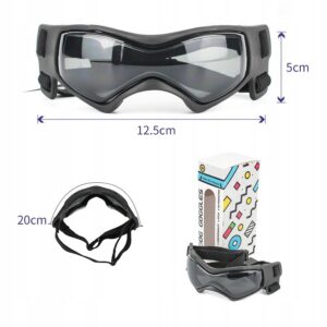 Okulary GOGLE dla PSÓW KOTÓW ZWIERZĄT ROWEROWE UV400 Ochronne - miniatura 6