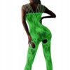 Bodystocking ŚWIECĄCE CIEMNOŚCI Siatka KORONKA BIELIZNA DAMSKA Kombinezon - miniatura 11