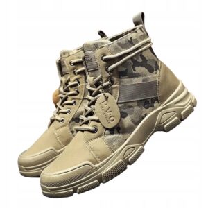 Buty TREKKINGOWE TAKTYCZNE WOJSKOWE MILITARNE Wodoodporne TRAPERY Moro R43 - miniatura 2