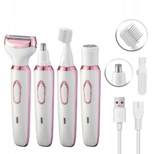 GOLARKA TRYMER DAMSKI Bikini PACHY NOGI 4w1 DEPILATOR DO CIAŁA INTYMNY - miniatura 2