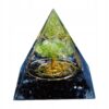 Piramida ORGONIT +LED Lampka PODSTAWA 5cm KRYSZTAŁ KAMIENIE AMULET 5cm HX14 - miniatura 11