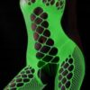 Bodystocking ŚWIECĄCE W CIEMNOŚCI Siateczka z DZIURKĄ Rozmiar UNIWERSALNY - miniatura 7