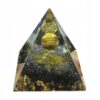 Piramida ORGONIT +LED Lampka PODSTAWA 5cm KRYSZTAŁ KAMIENIE AMULET 5cm HX05 - miniatura 3