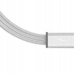 KABEL ŁADOWARKA 3w1 1.2m TYP-C Lightning USB-C 5A - miniatura 6