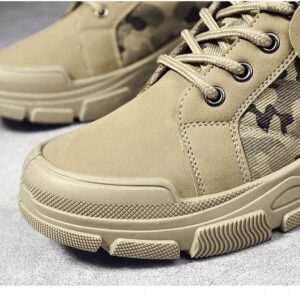 Buty TREKKINGOWE TAKTYCZNE WOJSKOWE MILITARNE Wodoodporne TRAPERY Moro R43 - miniatura 12