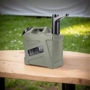BATERIA KRAN Z Elektryczną POMPKĄ Kemping POD NAMIOT Aku USB - miniatura 10