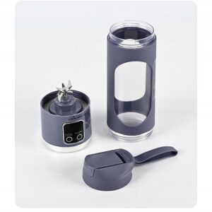 Blender PRZENOŚNY BEZPRZEWODOWY Shake SOKI 450ml WYŚWIETLACZ LED KIELICHOWY - miniatura 6