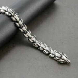 BRANSOLETA WIKINGÓW Wilki Nordycka Amulet 316L 428 - miniatura 4