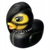 Kaczka KĄPIELOWA GOTHIC duck HEAVY METAL Bondage GIRL Czarna WANNY PREZENT - miniatura 1