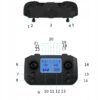 Łodź ZANĘTOWA WĘDKARSKA GPS 600m 2silniki 4komory LED AUTO POWRÓT PILOT 2kg - miniatura 6