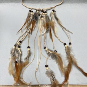 Pióropusz Indiański OPASKA do Włosów PIÓRKA A6 - miniatura 14