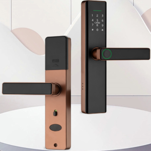 ZAMEK SMART Hotel Apartament KOD KARTA ODCISK APP KLAMKA TUYA SMART DOM Wifi - miniatura 2