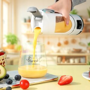 Blender BEZPRZEWODOWY Shake SOKI 450ml WYŚWIETLACZ LED KIELICHOWY RĄCZKA - miniatura 11