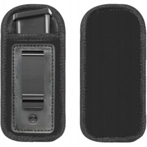 Ładownica PISTOLETOWA MAGAZYNEK 9mm do PASKA SPODNI Nylonowa Taktyczna x1 - miniatura 5