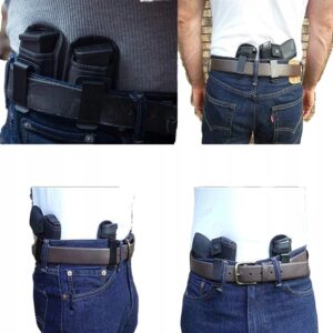 Ładownica PISTOLETOWA MAGAZYNEK 9mm do PASKA SPODNI Nylonowa Taktyczna x1 - miniatura 13