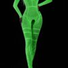 Bodystocking ŚWIECĄCE CIEMNOŚCI Siateczka OTWARTA DZIURĄ w KROKU Kombinezon - miniatura 10