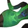 Bodystocking ŚWIECĄCE W CIEMNOŚCI Siateczka z DZIURKĄ sukienka UNIWERSALNA - miniatura 10