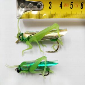 Mucha PSTRĄG LIPIEŃ PŁOĆ ŁOSOŚ Naturalny KONIK POLNY Realistyczny Skuteczny - miniatura 11